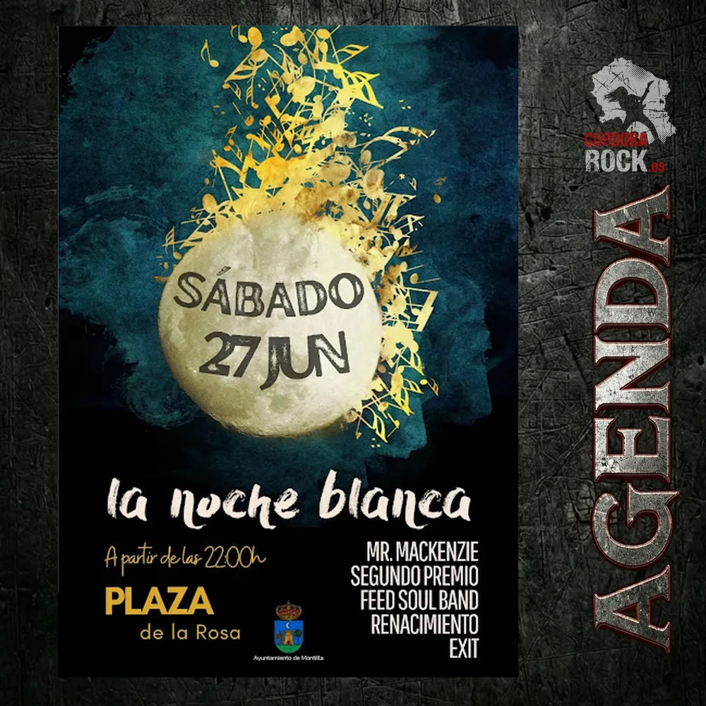 Cartel de Renacimiento en la Noche Blanca de Montilla